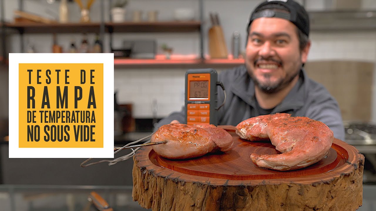 Teste de RAMPA DE TEMPERATURA no Sous Vide! | Só Vide #292