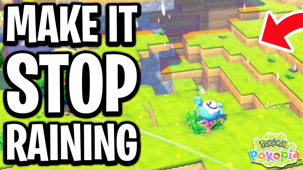 How To Make It Stop Raining In Minecraft How To Make It Stop Raining in Pokopia - Full Guide - YouTube