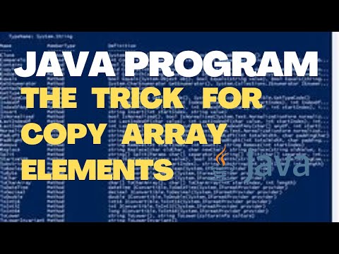 trick for copy array elements || introduction to array in java Urdu/Hindi