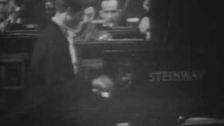 Van CLIBURN plays RACHMANINOV 3d Concerto VIDEO Moscow 1958  (1-5)