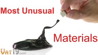 5 MOST UNUSUAL MATERIALS