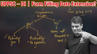 Uppsc Di New Update Form Filling Date Extension? By Dr. Puspendra
