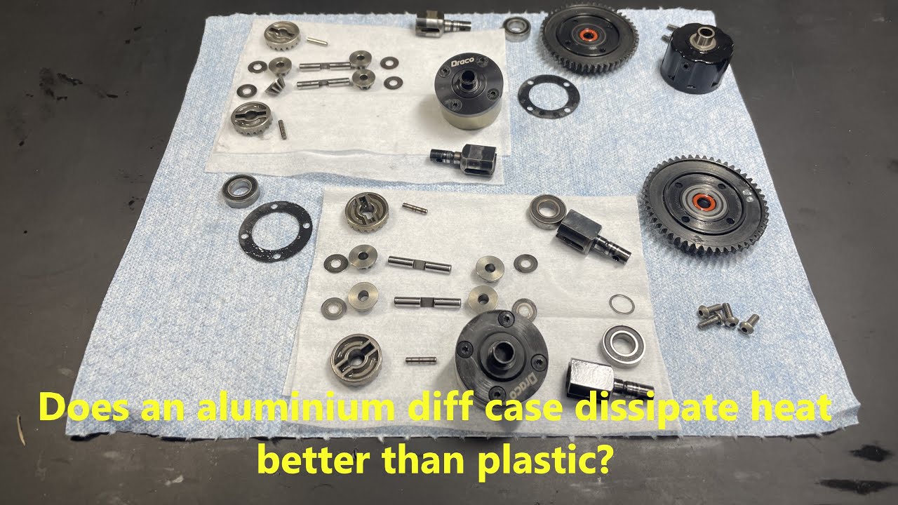 Сравнение алюминиевого и пластикового корпуса дифференциала | Какой корпус лучше рассеивает тепло?