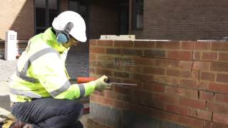BowTie from Helifix Inc - How to stabilize a bulging or bowing wall