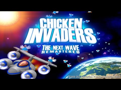 Chicken Invaders 2: The Next Wave Remastered - Full Game Walkthrough [PL]