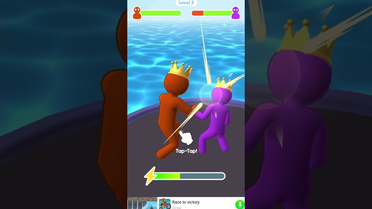 Level 3 Passed!Giant Rush All Levels Walkthrough!