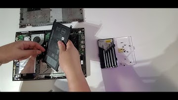 Replacing the battery for a Dell Inspiron 13 5000 Series.  Part 1