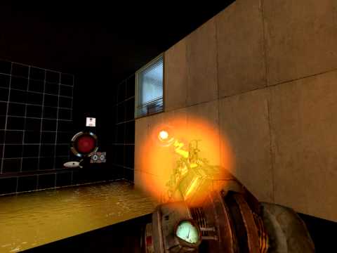 Functional Gravity Gun in Portal 2! (2013)