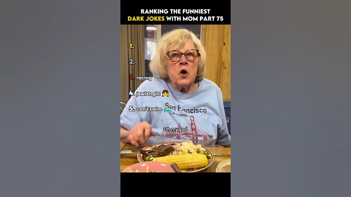 Ranking the Funniest Dark Jokes With Mom Part 75 😳😂 #shorts #funny #joke #darkhumor