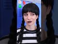 Wednesday Addams and a Loser #shorts #Wednesdayaddams #loser