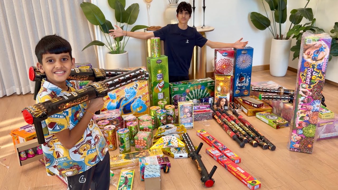Diwali Shopping  😍 Etne Saare Patakhe