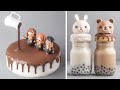 Everyone's Favorite Cake Recipes | Beautiful Homemade Chocolate Cake Decorating Ideas | So Yummy