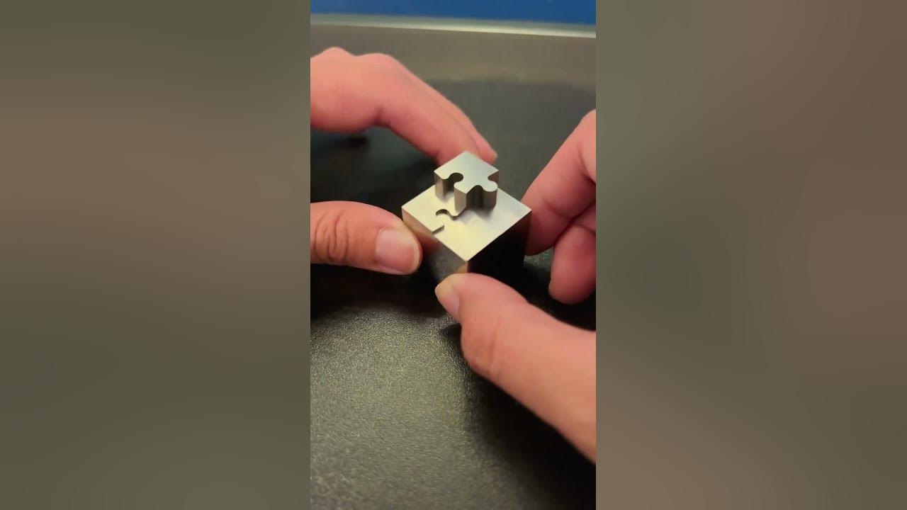 Wiron Cube Wire EDM Puzzle Cube YouTube