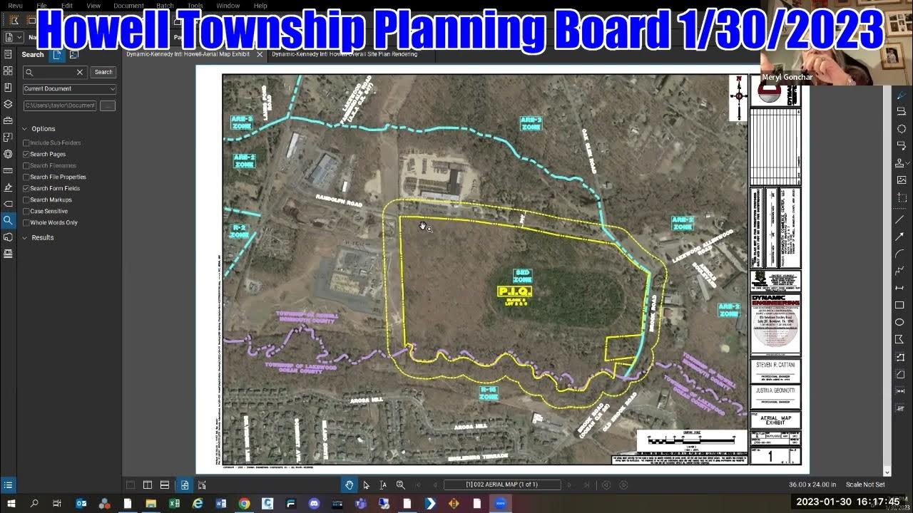 Howell Township Planning Board Meeting 1/30/2023 YouTube