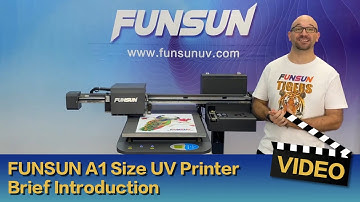 FUNSUN A1 Size UV Flatbed Printer Brief Introduction