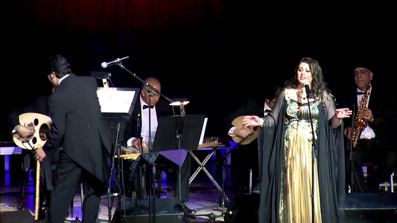 Ghaneelee Shway Shway - Ghada Derbas and National Arab Orchestra - غنيلي شوية شوية - غادة درباس