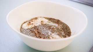 MATCHA CHIA PUDDING - Try Matcha Chia Pudding If Feeling Bloated