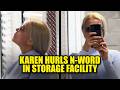 WATCH: Woman Confronted After Hurling N-Word at Black Man in Storage Facility