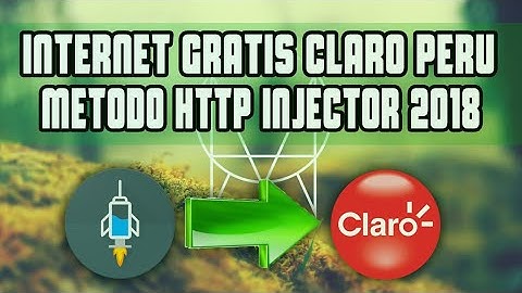 INTERNET GRATIS CLARO 3G Y 4G HTTP INJECTOR + COMO HACELERAR LA VELOCIDAD A 100% || AndroPerú