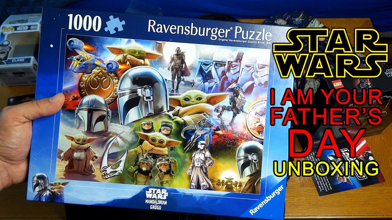 I Am Your Father's Day 2026 - Star Wars merchandise unboxing from