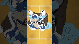 Pokemon that was almost a different design - Mega Blastoise