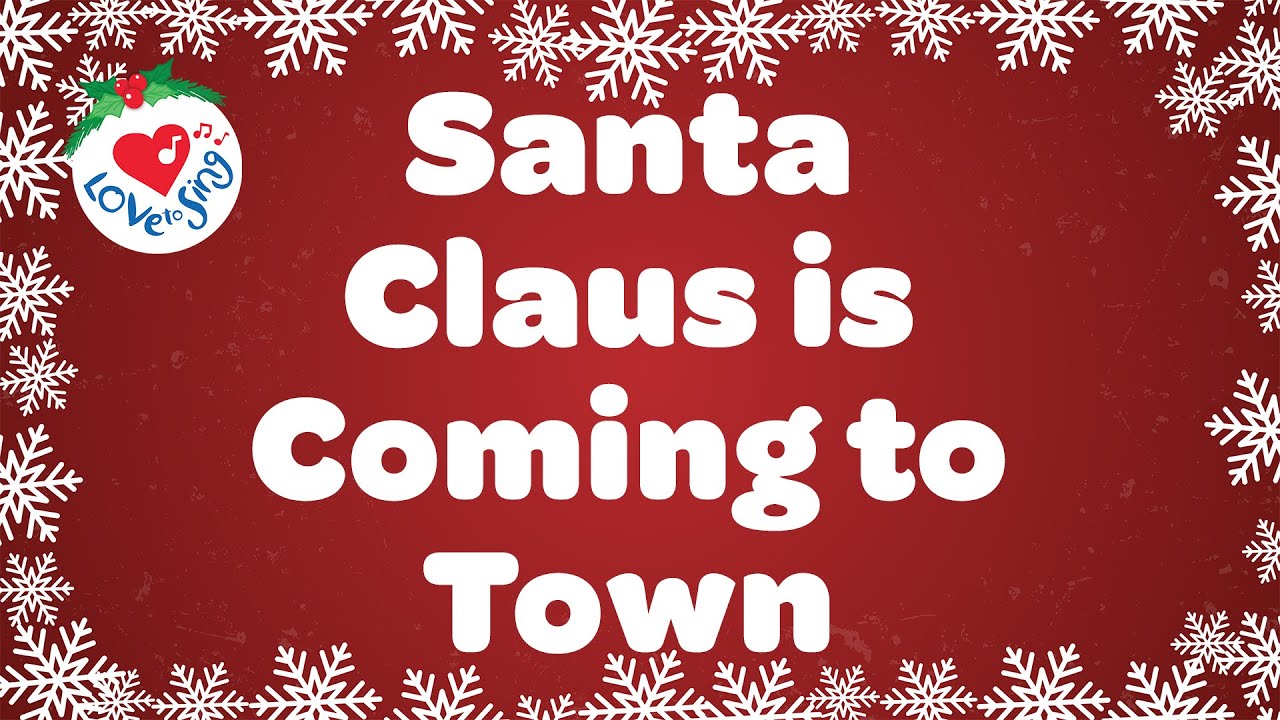 santa claus is coming to town lyrics