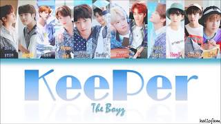 THE BOYZ (더보이즈) - 'KeePer' (지킬게) (Prod. 박경 (Park Kyung)) Lirik (Sun Indo) (Color Coded Lyrics)