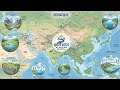 GEOGRAPHY🗺️🌏📗 Hydrosphere Asia Continent #WorldGeography#GeographyOneShot with #ai