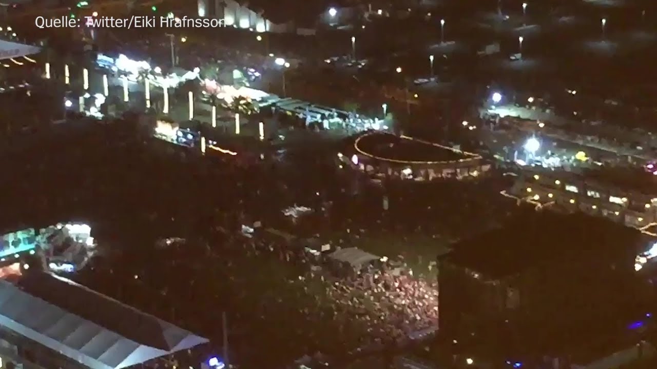 Augenzeugenvideos: Schüsse auf Festivalbesucher in Las Vegas | DER SPIEGEL