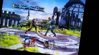 SSBB HACKS: Gray Fox vs Snake