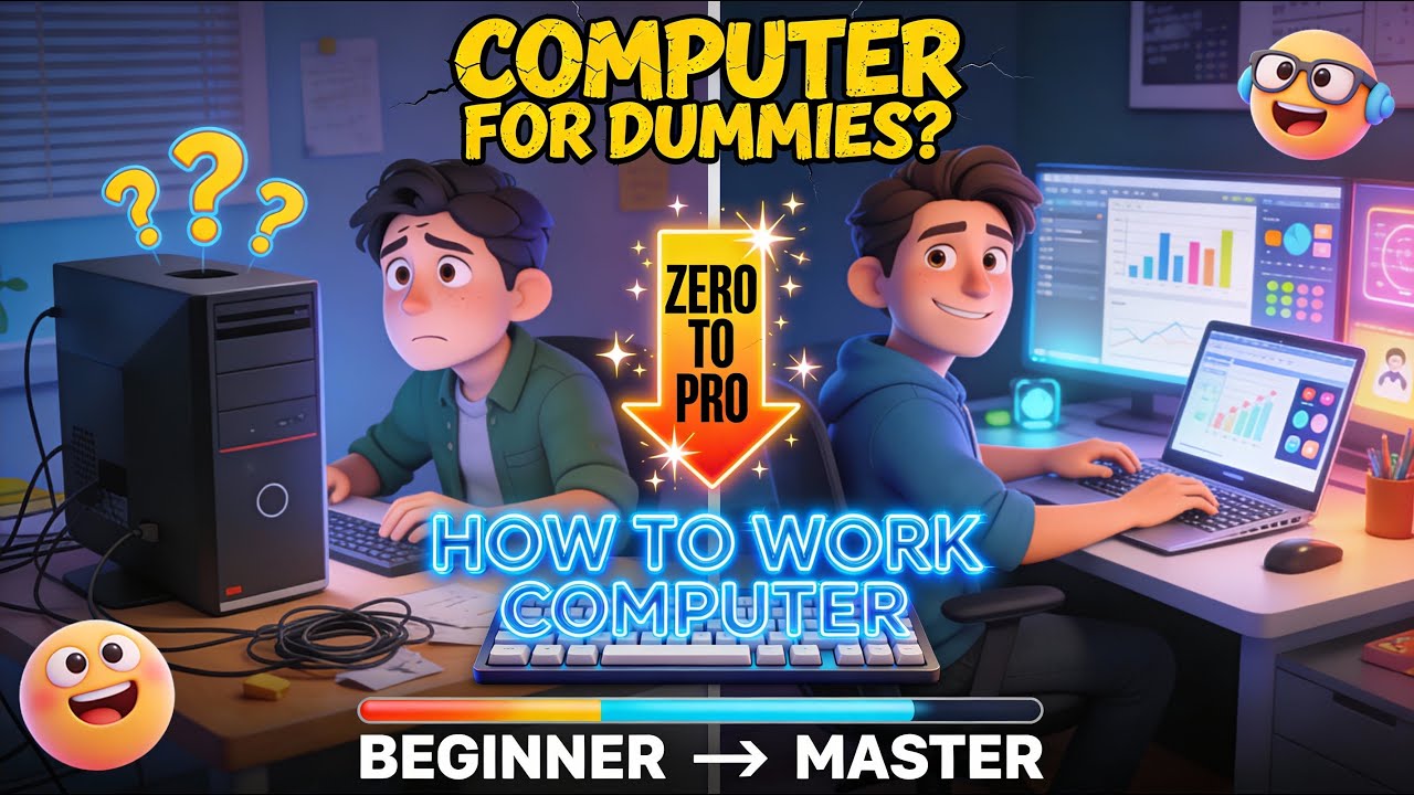 How to Work a Computer & Use – A Beginner’s Guide IN BENGALI BANGLA DETAILS 