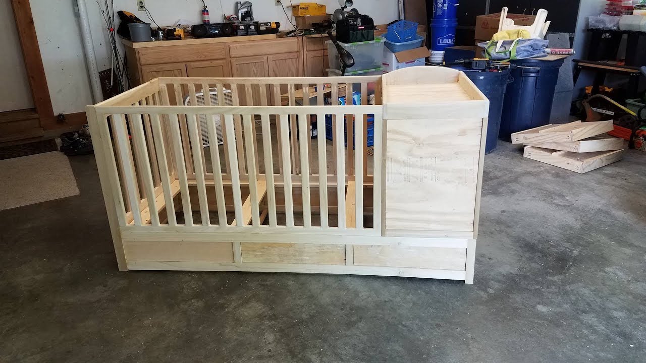 a baby crib