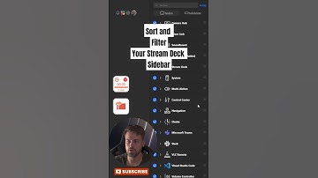 Stream Deck - Sort and filter Action Sidebar #plugin #streamdeck