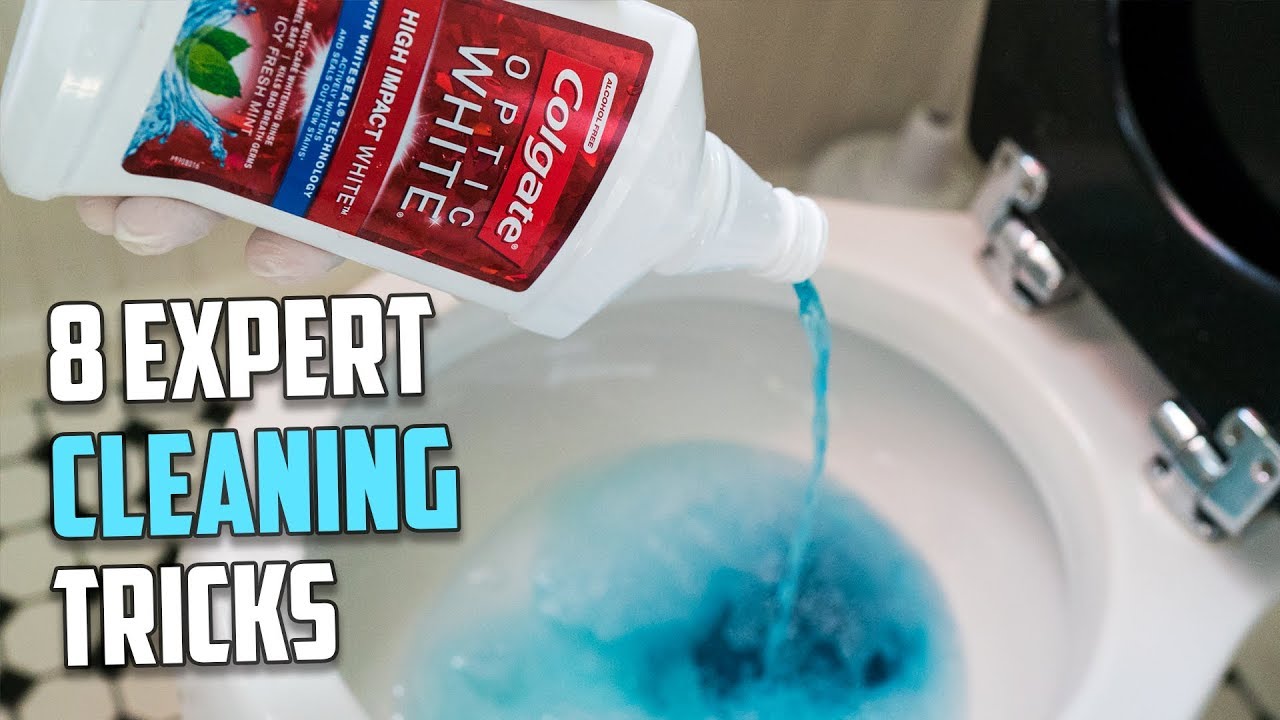 8 Expert Cleaning Tricks using Household Items