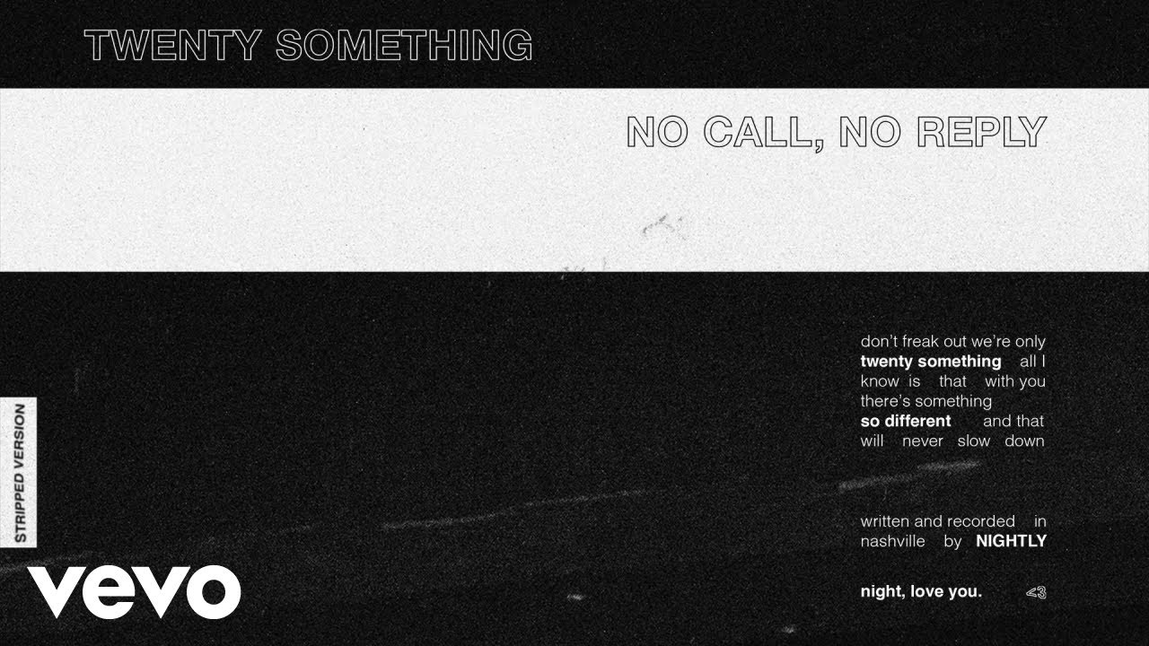 Nightly - Twenty Something (Stripped Sessions) - YouTube