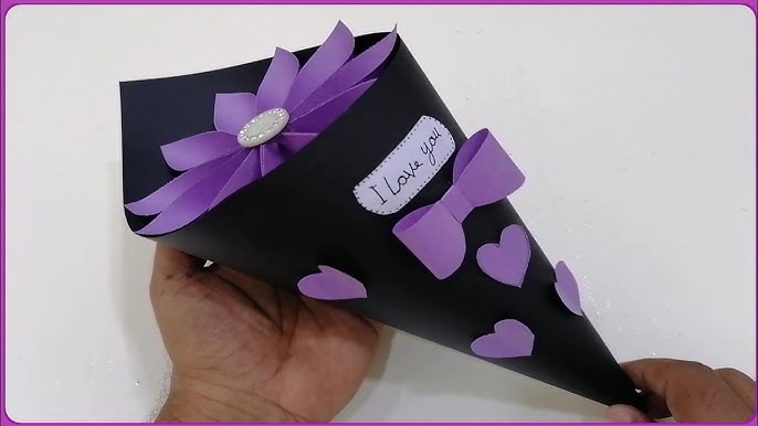 ✂️ Cómo Hacer un Ramo de Flores de Papel Para Novia paso a paso