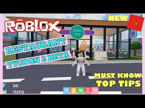 Roblox Restaurant Tycoon 2 Beta How To Get Rich Quick Tutorial - second floor update in restaurant tycoon 2 roblox youtube