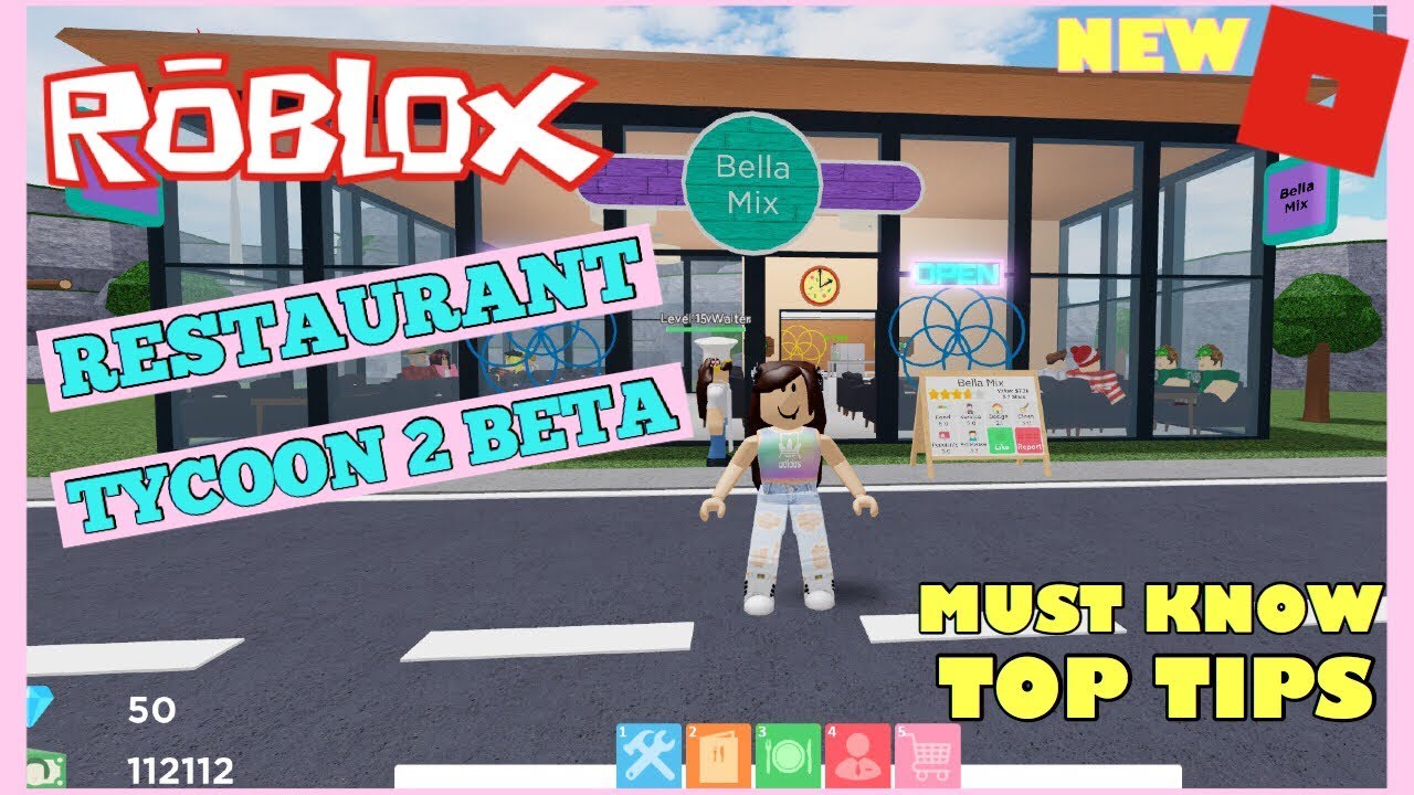 Roblox Restaurant Tycoon 2 Beta How To Get Rich Quick Tutorial