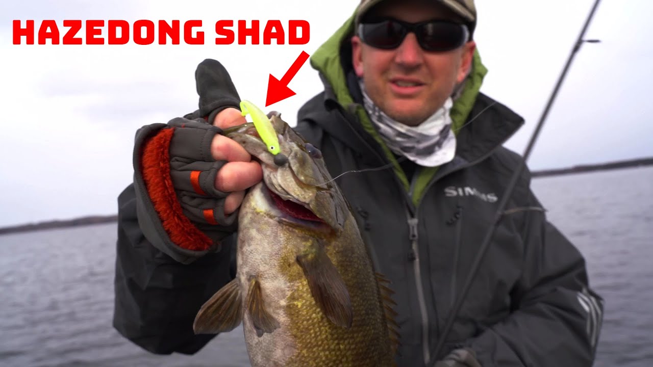 Fishing For Cold Water Big Smallmouth With The Megabass Hazedong