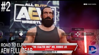 THE EXALTED ONE MR BRODIE LEE TNT CHAMPIONSHIP AEW FULL GEAR 2023 AEW FIGHT FOREVER ⚙️