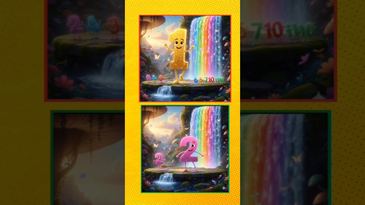 1234video | 1234video2025 | number block | 1 to 10