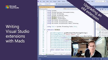 Writing Visual Studio Extensions with Mads - Upgrading an old extension