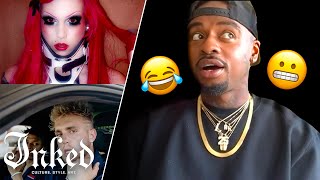 Judging Tattoos of YouTubers Jake Paul, Jeffree Star, Kelly Eden and More | Tattoo Artists React