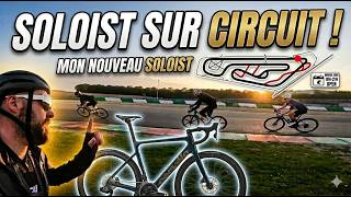 Mon New Cervelo Soloist roule sur un circuit MOTO ! Mettet Jules Tacheny