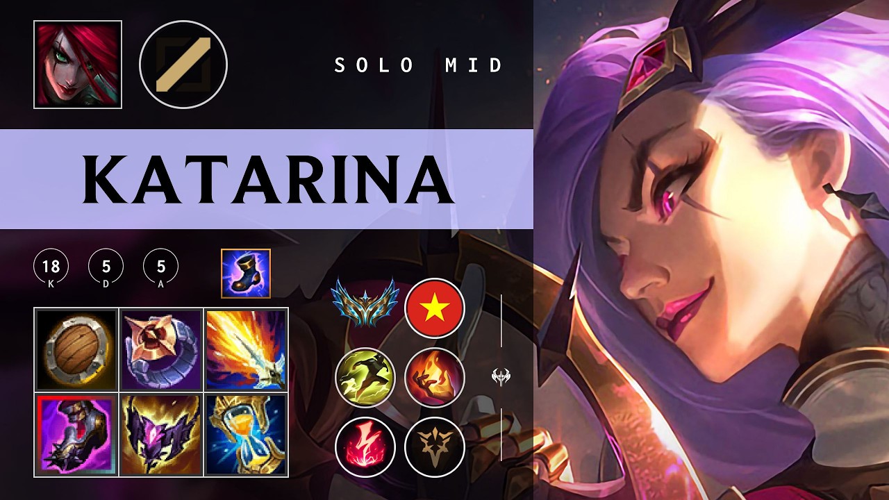 Katarina Mid vs Corki - VN Challenger Patch 26.04