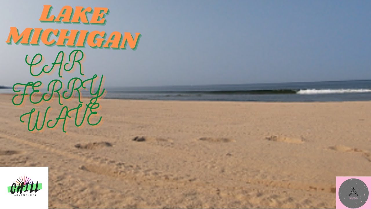 Lake Michigan Car Ferry Wave ShredFerry LakeExpress PureMichigan