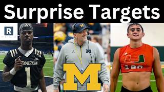 Michigan Football Recruting Big Developments | SURPRISE Targets Emerging?