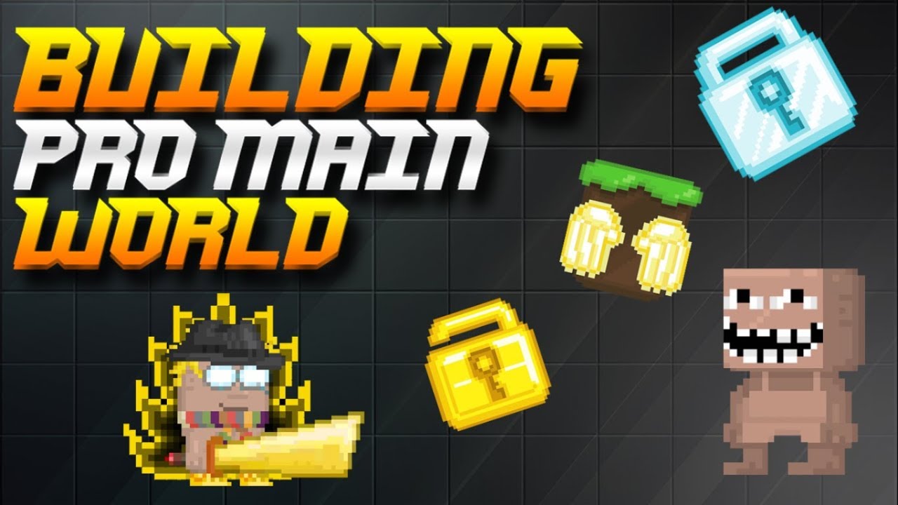 Growtopia || Building A Storage World