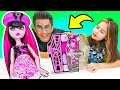 Monster High gizemli arkadaşlar kutu açılışı! Selin Nail Baba ile oyuncak tanıtımı yapıyorlar!
