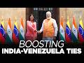 LIVE: PM Modi meets Acting President of Venezuela Delcy Rodríguez at Hyderabad House, New Delhi